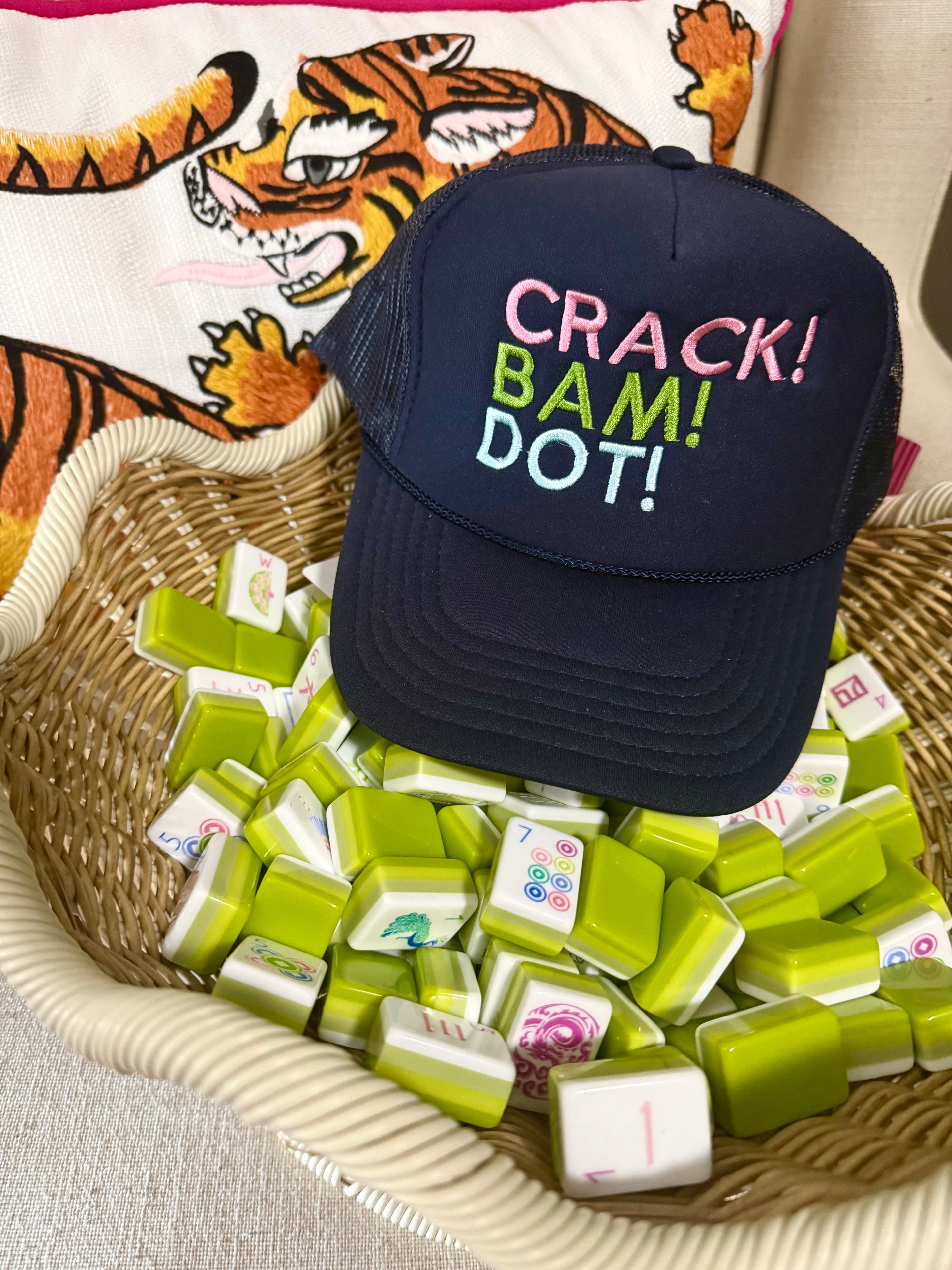 Bam! Dot! Crack! Trucker Hat